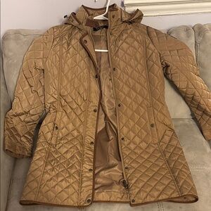 Women's Brown Quilted Jacket
